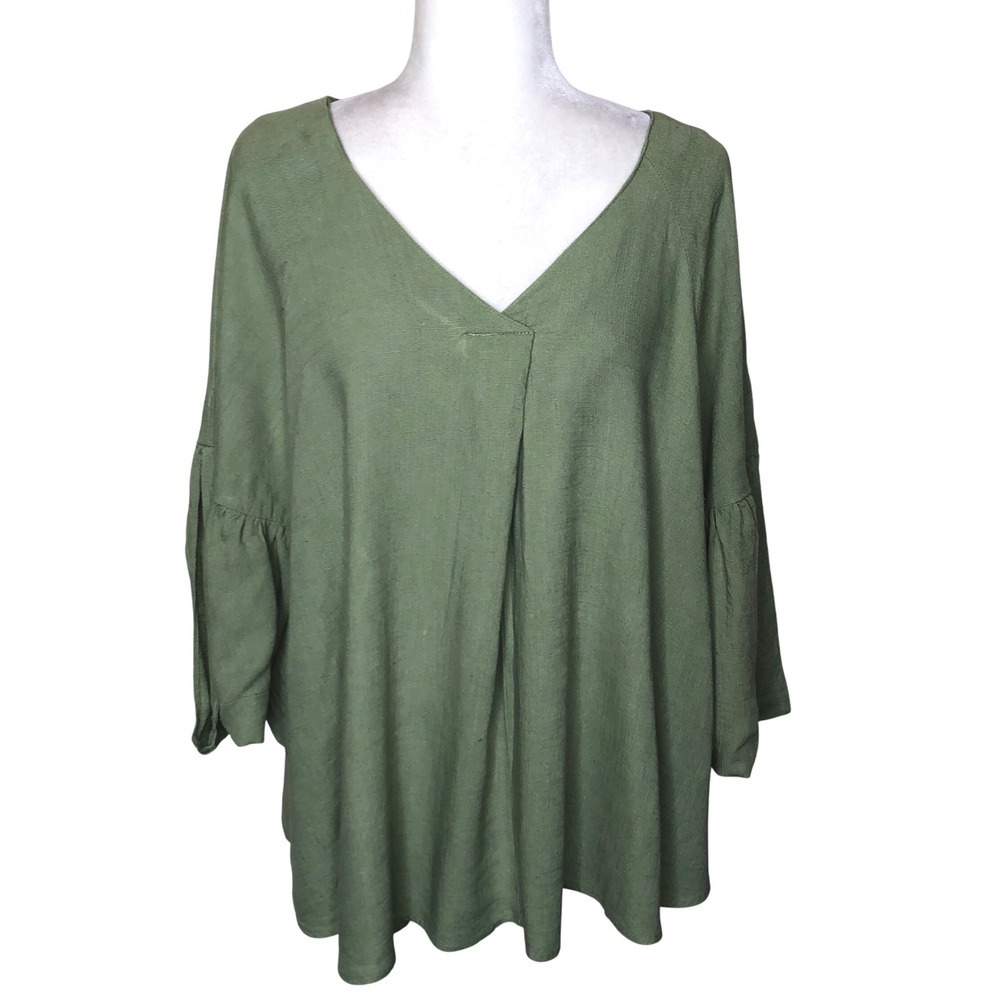 Umgee Olive Green Tunic Top